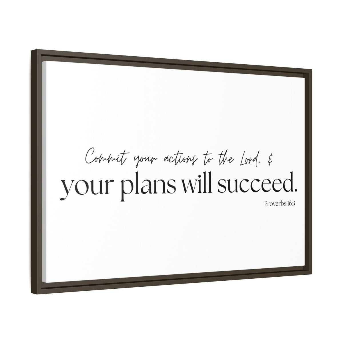 Matte Canvas, Framed (Multi-color)