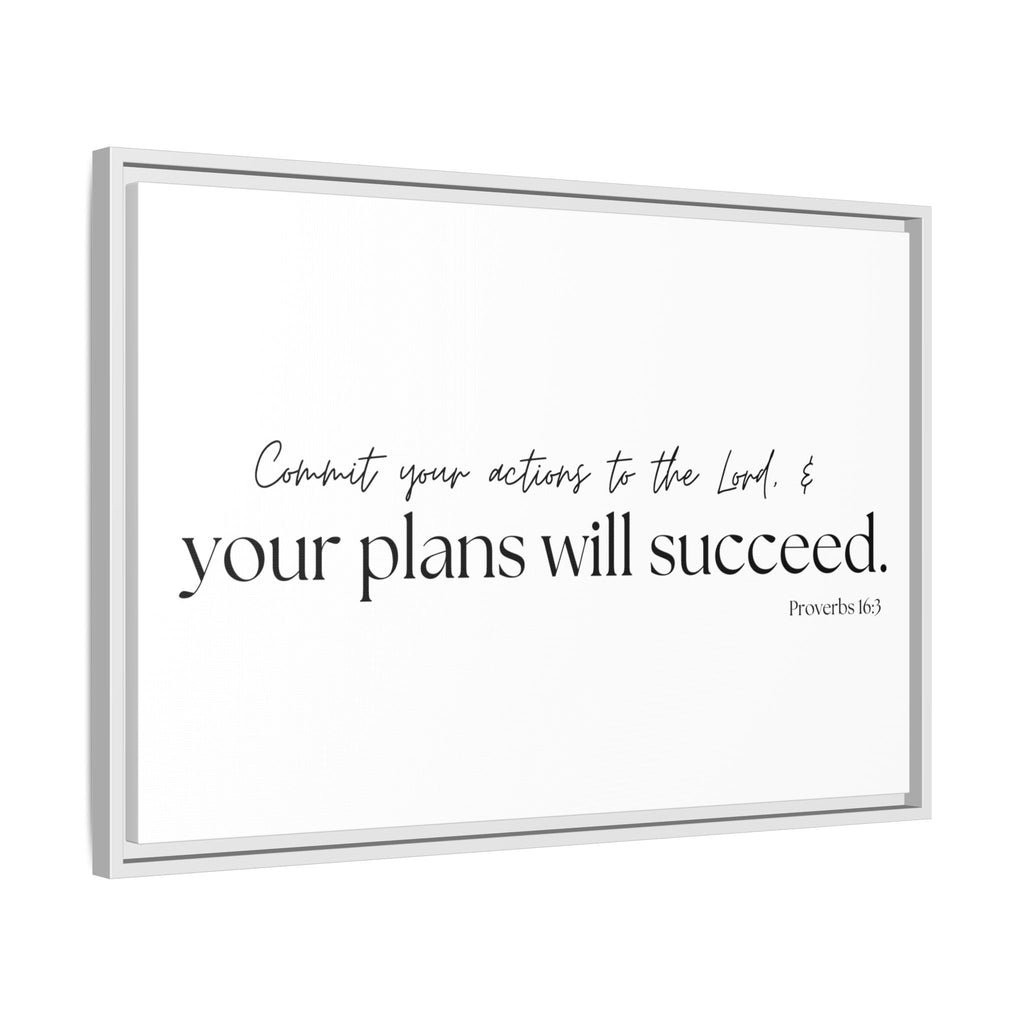 Matte Canvas, Framed (Multi-color)